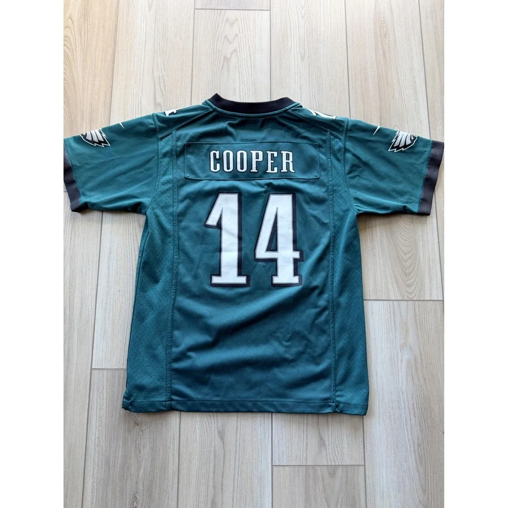 Nike Philadelphia Eagles Riley Cooper 14 Jersey Youth L Green NFL Football